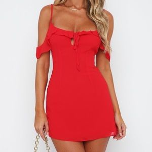 White Fox mini dress